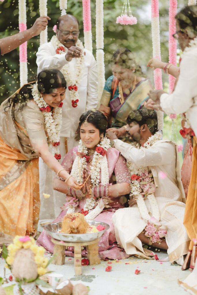 Bridal portrait by premium Bengaluru wedding photographers